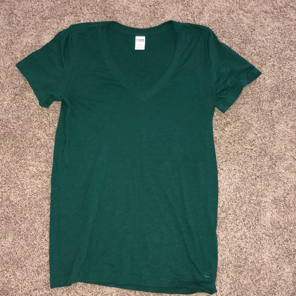 Emerald Green PINK shirt